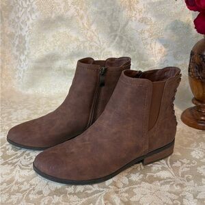 Limelight Dylan Brown Ankle Booties